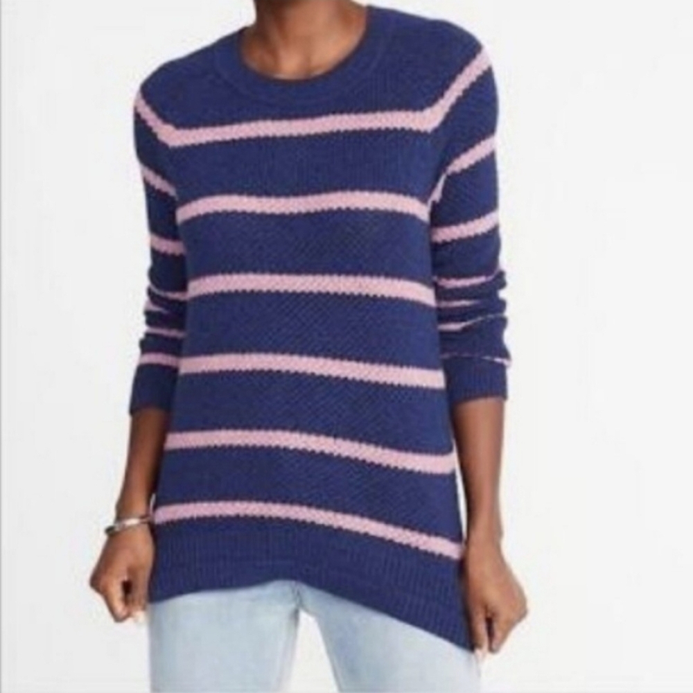 Old Navy Blue & Pink Sweater
